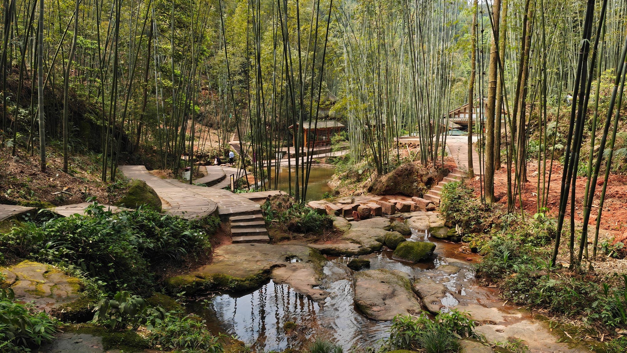A photograph of Yibin, from the first route in China