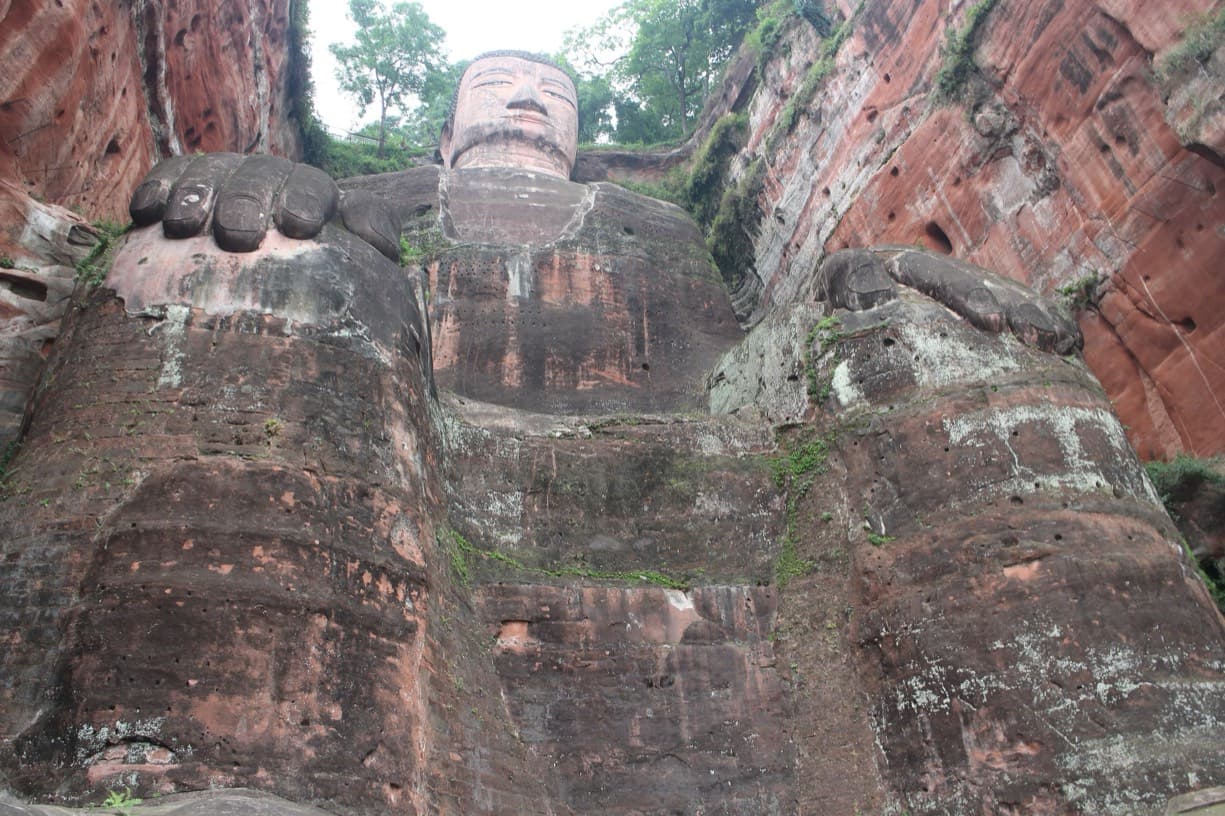 Il Buddha di Leshan, verso Chengdu